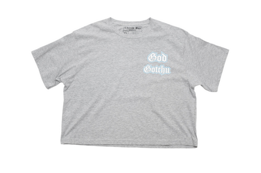 Church Girl “God Gotchu” Waist Crop Tee