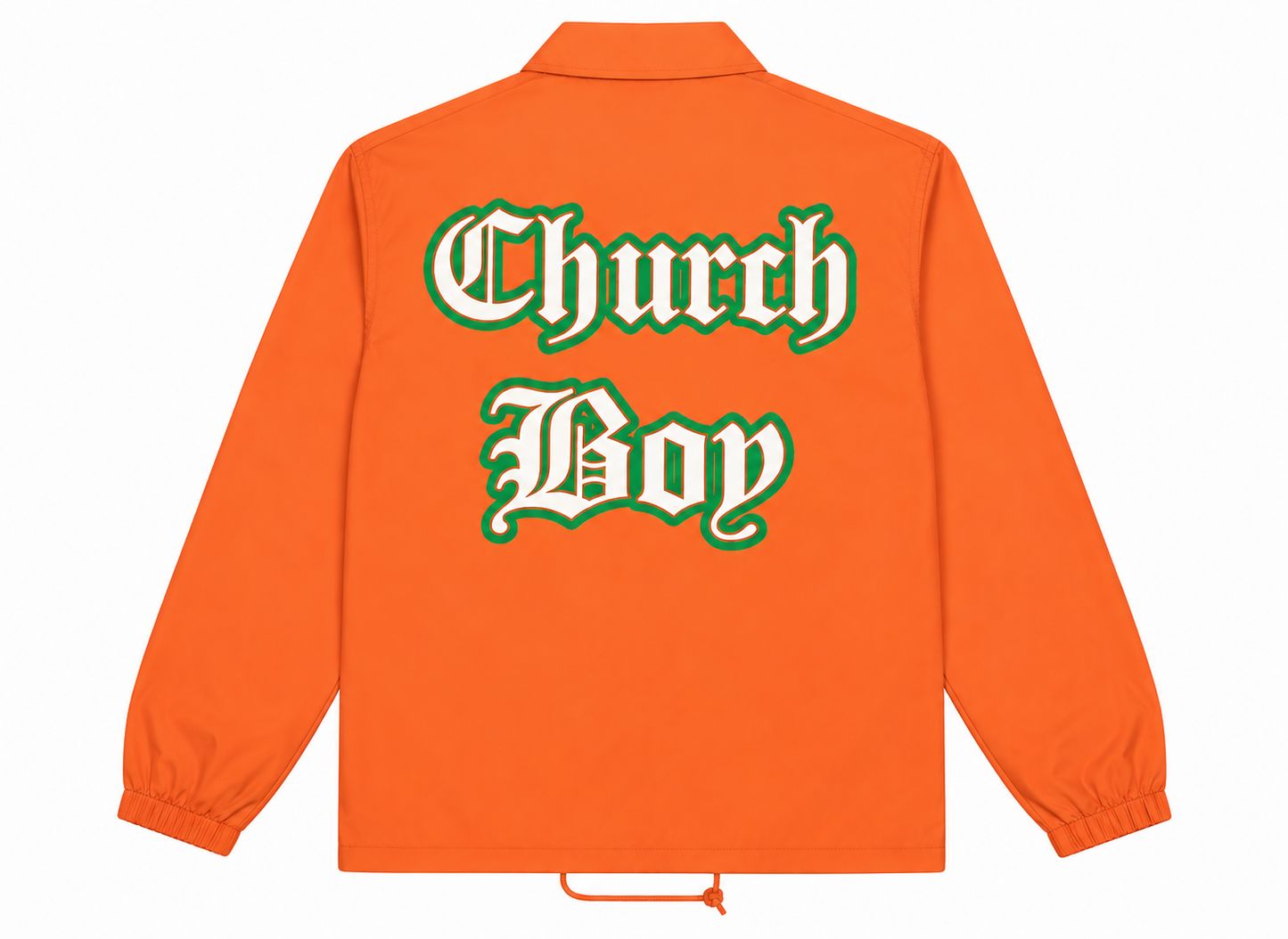 Church Boy “God Gotchu” Coach Jacket