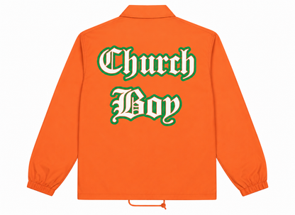 Church Boy “God Gotchu” Coach Jacket