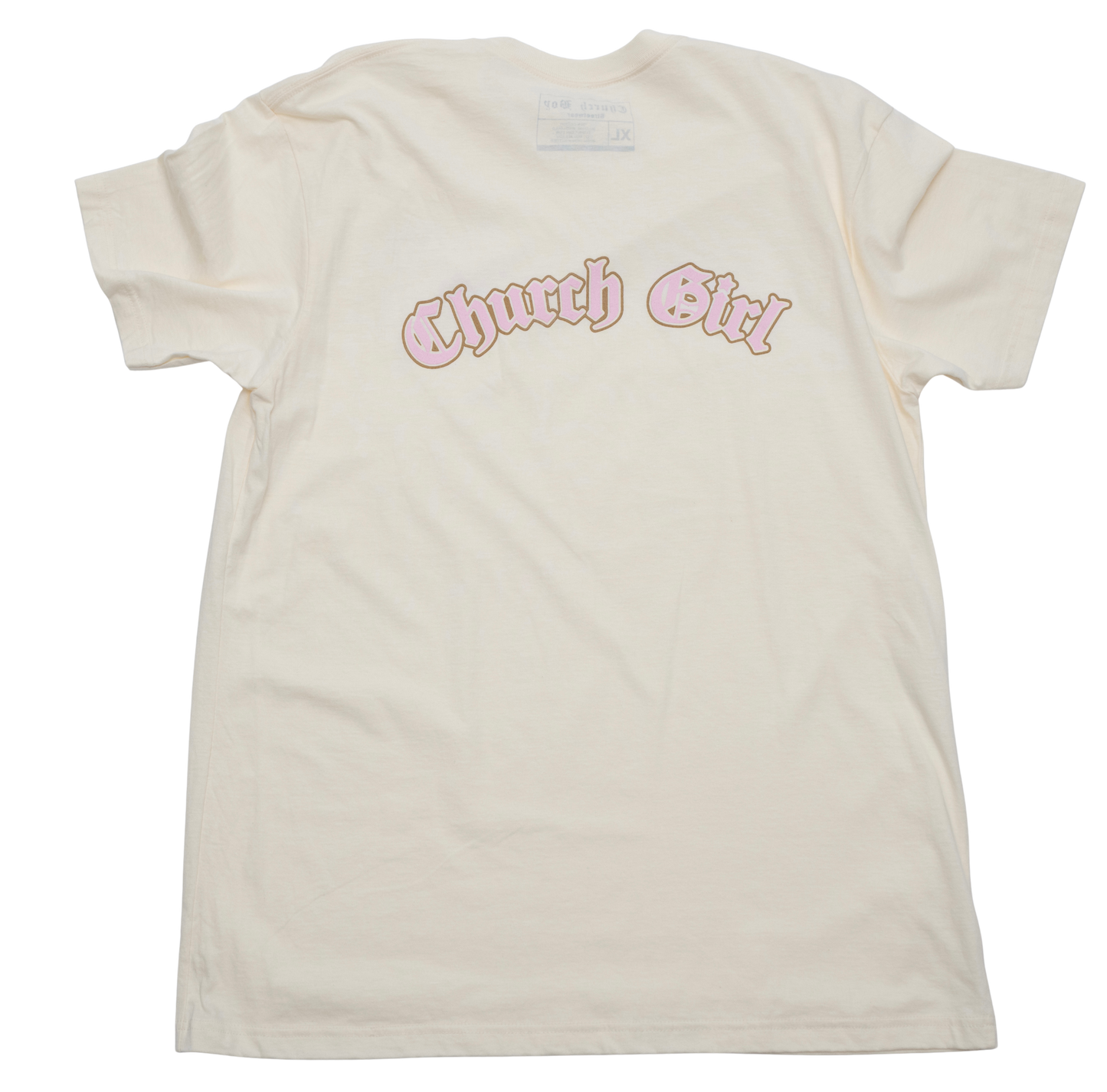 Women’s Church Girl “God Gotchu” Cream Tee