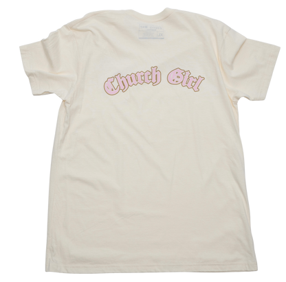 Women’s Church Girl “God Gotchu” Cream Tee
