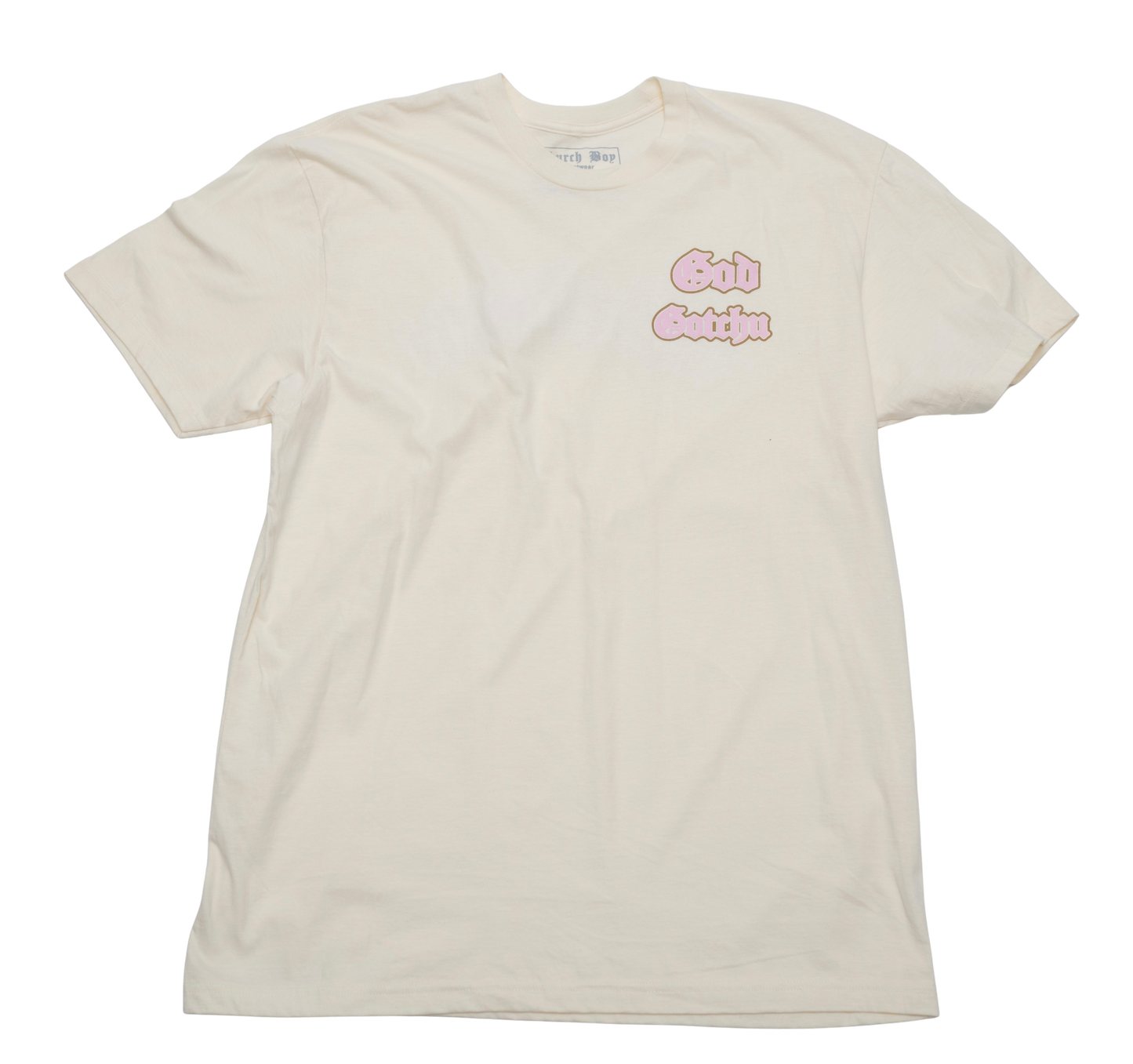 Women’s Church Girl “God Gotchu” Cream Tee
