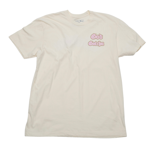 Women’s Church Girl “God Gotchu” Cream Tee